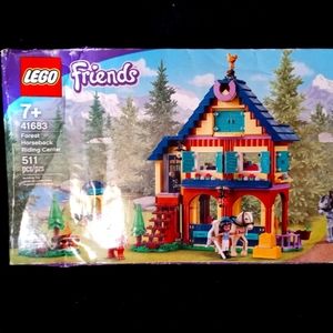 Lego friends forest horse back riding center